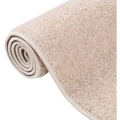 VidaXL Tapis à Poils Courts 120x170 Cm Beige Foncé - Beige -Tapis et paillasson Soldes 57912860 5