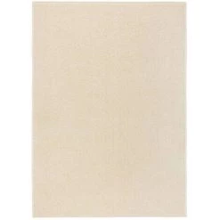 VidaXL Tapis à Poils Courts 120x170 Cm Crème - Crème