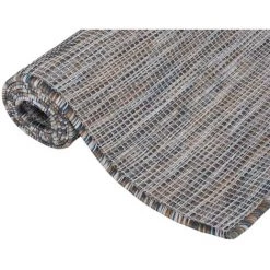 VidaXL Tapis à Tissage Plat D'extérieur 80x250 Cm Marron Et Noir - Noir 7 VidaXL Tapis à Tissage Plat D'extérieur 80x250 Cm Marron Et Noir - Noir -Tapis et paillasson Soldes 57912974 3