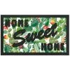 1001KDO POUR LA MAISON Tapis Entree Cactus Home Sweet Home