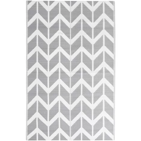 VidaXL Tapis D'extérieur Gris 160x230 Cm PP - Gris 2 VidaXL Tapis D'extérieur Gris 160x230 Cm PP - Gris – Image 2