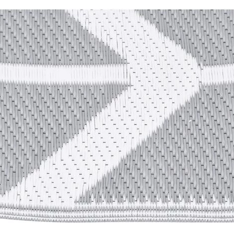 VidaXL Tapis D'extérieur Gris 160x230 Cm PP - Gris 3 VidaXL Tapis D'extérieur Gris 160x230 Cm PP - Gris – Image 3