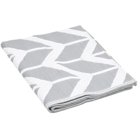 VidaXL Tapis D'extérieur Gris 160x230 Cm PP - Gris 5 VidaXL Tapis D'extérieur Gris 160x230 Cm PP - Gris – Image 5