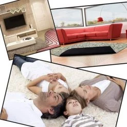 ROSIER HEQUN Sous-Tapis, Tapis Antidérapant, Antidérapante Pour Tapis - Tapis Sous-Couche, Moquette Tapis Stoppeur, Protection De Tapis Antidérapante (50*50cm)——VEBTles -Tapis et paillasson Soldes 58108205 5