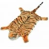 LANGRAY Tapis Tigre En Peluche 144 Cm Marron