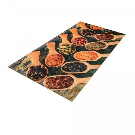 TAPIS PAS CHER Tapis De Cuisine 80x150 Cm Rectangulaire IMPNUM 20 Multicolore Chambre Adapté Au Chauffage Par Le Sol - Multicolore 3 TAPIS PAS CHER Tapis De Cuisine 80x150 Cm Rectangulaire IMPNUM 20 Multicolore Chambre Adapté Au Chauffage Par Le Sol - Multicolore – Image 3