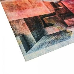 TAPIS PAS CHER Tapis Salon 50x80 Cm Rectangulaire IMPNUM 54 Multicolore Entrée Adapté Au Chauffage Par Le Sol - Multicolore -Tapis et paillasson Soldes 58238217 4