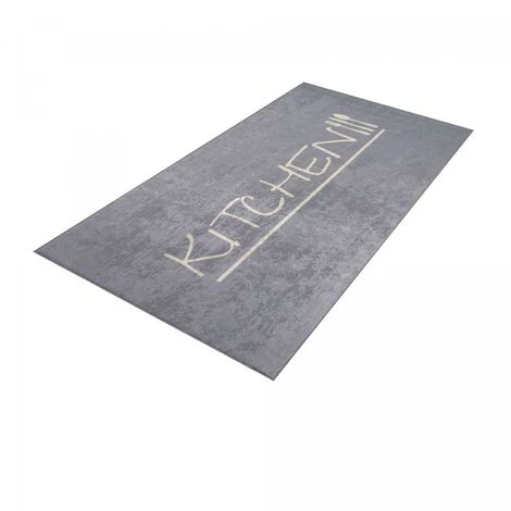 TAPIS PAS CHER Tapis De Cuisine 50x80 Cm Rectangulaire IMPNUM 10 Argent Entrée Adapté Au Chauffage Par Le Sol - Argent 4 TAPIS PAS CHER Tapis De Cuisine 50x80 Cm Rectangulaire IMPNUM 10 Argent Entrée Adapté Au Chauffage Par Le Sol - Argent – Image 4