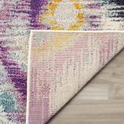 Tapis D'intérieur Bohème Chic Tissé à La Puissance, Collection Monaco, MNC242, En Multicolore, 122 X 170 Cm Par SAFAVIEH - Multicolore -Tapis et paillasson Soldes 58386917 4