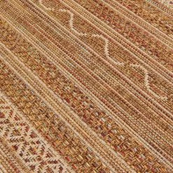 OVIALA Tapis D'extérieur Rectangulaire En Polypropylène 120x160 Cm Rouille - Marron 9 OVIALA Tapis D'extérieur Rectangulaire En Polypropylène 120x160 Cm Rouille - Marron -Tapis et paillasson Soldes 58387186 5