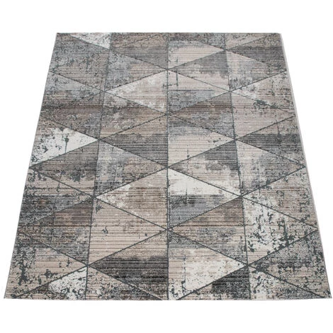 Paco Home Tapis, Tapis À Poils Ras Pour Salon, Design Ethnique, Effet 3D, Beige 80x150 Cm 5 Paco Home Tapis, Tapis À Poils Ras Pour Salon, Design Ethnique, Effet 3D, Beige 80x150 Cm – Image 5