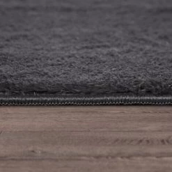 Paco Home Tapis, Tapis À Poils Ras Doux Pour Salon, Moelleux, Lavable, Gris Foncé 150x170 Cm Hexagonal 8 Paco Home Tapis, Tapis À Poils Ras Doux Pour Salon, Moelleux, Lavable, Gris Foncé 150x170 Cm Hexagonal -Tapis et paillasson Soldes 58612000 4