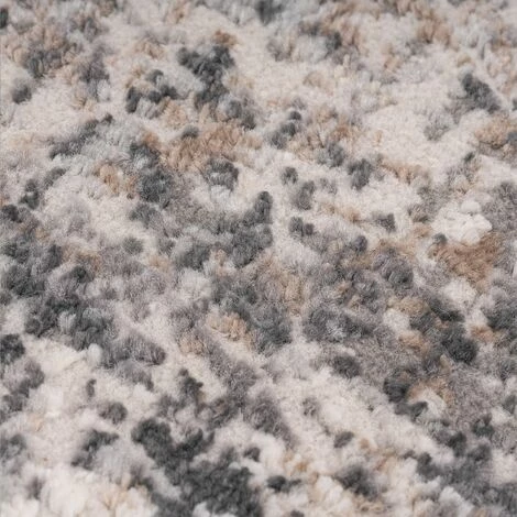 Paco Home Tapis De Salon Poils Ras Motif Abstrait Vintage Moderne Motife Pierre 60x100 Cm, Gris 4 3 Paco Home Tapis De Salon Poils Ras Motif Abstrait Vintage Moderne Motife Pierre 60x100 Cm, Gris 4 – Image 3