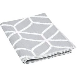 INLIFE Tapis D'extérieur Gris 140x200 Cm PP - Gris 9 INLIFE Tapis D'extérieur Gris 140x200 Cm PP - Gris -Tapis et paillasson Soldes 58691795 5