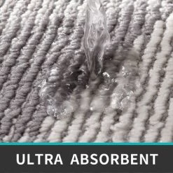 ENLENK Paillasson,Tapis De Porte Antidérapant | Intérieur Ou Extérieur | Absorbant Et Résistant | Lavable à La Machine | Tapis Entrée Intérieur - 50 X 80 Cm,Gris -Tapis et paillasson Soldes 58843423 3