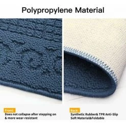 ENLENK TPR Lune Tapis Entree Interieur, Durable Tapis Antiderapant, Paillasson Interieur, Tapis Absorbants, Entree Mat, Paillassons Pour Entrée Lavable En Machine 40 * 63CM Bleu Foncé 7 ENLENK TPR Lune Tapis Entree Interieur, Durable Tapis Antiderapant, Paillasson Interieur, Tapis Absorbants, Entree Mat, Paillassons Pour Entrée Lavable En Machine 40 * 63CM Bleu Foncé -Tapis et paillasson Soldes 58843723 3