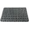 HDI Tapis Chevron Gris Et Noir De 40 X 60 Cm