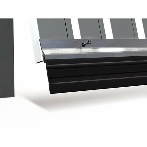 Ellen Bas De Porte De Garage à Visser Bavette, L.250 Cm H35mm Aluminium 2 Ellen Bas De Porte De Garage à Visser Bavette, L.250 Cm H35mm Aluminium – Image 2