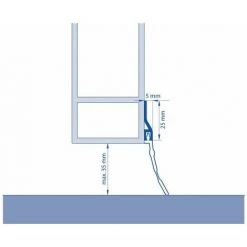 Ellen Bas De Porte De Garage à Visser Bavette, L.250 Cm H35mm Aluminium 5 Ellen Bas De Porte De Garage à Visser Bavette, L.250 Cm H35mm Aluminium -Tapis et paillasson Soldes 59116043 3