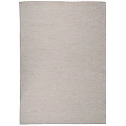 VidaXL Tapis à Tissage Plat D'extérieur 140x200 Cm Taupe - Taupe