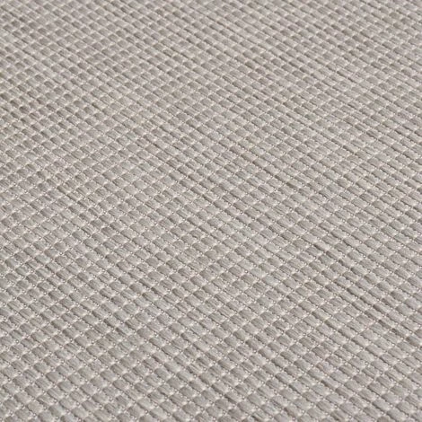 VidaXL Tapis à Tissage Plat D'extérieur 140x200 Cm Taupe - Taupe 5 VidaXL Tapis à Tissage Plat D'extérieur 140x200 Cm Taupe - Taupe – Image 5