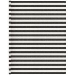 INLIFE Tapis De Tente 250x300 Cm Anthracite Et Blanc - 0