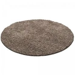 JADOREL 80x80 Rond Tapis Shaggy 80x80 Cm Rond SHAGGY LI Autre Cuisine Adapté Au Chauffage Par Le Sol - Autre