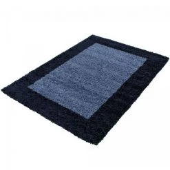 JADOREL Tapis Shaggy 80x150 Cm Rectangulaire SHAGGY FUZ Bleu Cuisine Adapté Au Chauffage Par Le Sol - Bleu 8 JADOREL Tapis Shaggy 80x150 Cm Rectangulaire SHAGGY FUZ Bleu Cuisine Adapté Au Chauffage Par Le Sol - Bleu -Tapis et paillasson Soldes 59277573 4