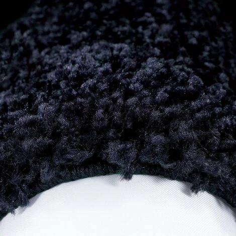 JADOREL Tapis Shaggy 80x150 Cm Rectangulaire SHAGGY FUZ Bleu Cuisine Adapté Au Chauffage Par Le Sol - Bleu 5 JADOREL Tapis Shaggy 80x150 Cm Rectangulaire SHAGGY FUZ Bleu Cuisine Adapté Au Chauffage Par Le Sol - Bleu – Image 5