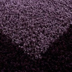 JADOREL Tapis Shaggy 60x110 Cm Rectangulaire SHAGGY FUZ Violet Entrée Adapté Au Chauffage Par Le Sol - Violet -Tapis et paillasson Soldes 59277911 3