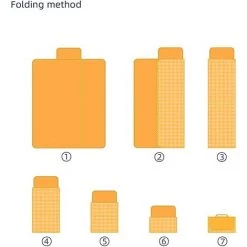 LYCXAMES Couverture Tapis De Pique-Nique, Imperméable Résistant à L'humidité Grand Format Pliable Pour Camping Voyage Plage Jardin Nappe (Pliable En Sac) -Rouge,150*200cm 9 LYCXAMES Couverture Tapis De Pique-Nique, Imperméable Résistant à L'humidité Grand Format Pliable Pour Camping Voyage Plage Jardin Nappe (Pliable En Sac) -Rouge,150*200cm -Tapis et paillasson Soldes 59303876 5