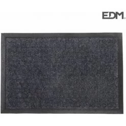 Paillasson 60x40cm Uni Gris Foncé Edm