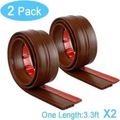 ZOLGINAH Lot De 2 Porte Bas Joint Strip - Autocollant Sous Porte Coupe-bise Bise, Anti-Bruit, Anti-Bug (Marron) 9 ZOLGINAH Lot De 2 Porte Bas Joint Strip - Autocollant Sous Porte Coupe-bise Bise, Anti-Bruit, Anti-Bug (Marron) -Tapis et paillasson Soldes 59346599 5
