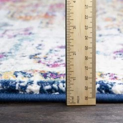 SURYA - Tapis De Salon Et Chambre - Vintage Oriental - LOU - 200x274cm - Multicolore - Aqua Et Orange 9 SURYA - Tapis De Salon Et Chambre - Vintage Oriental - LOU - 200x274cm - Multicolore - Aqua Et Orange -Tapis et paillasson Soldes 59550093 5