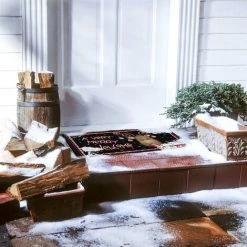 Fei Yu Tapis De Porte De Noël Dessin Animé Gnome Tapis De Sol Couloir Cuisine Tapis De Pied Doux -Tapis et paillasson Soldes 59647360 3