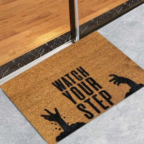 Fei Yu Tapis De Porte D'Halloween Cartoon Tapis De Sol Couloir Tapis De Pied De Cuisine Doux Antidérapant 2 Fei Yu Tapis De Porte D'Halloween Cartoon Tapis De Sol Couloir Tapis De Pied De Cuisine Doux Antidérapant – Image 2