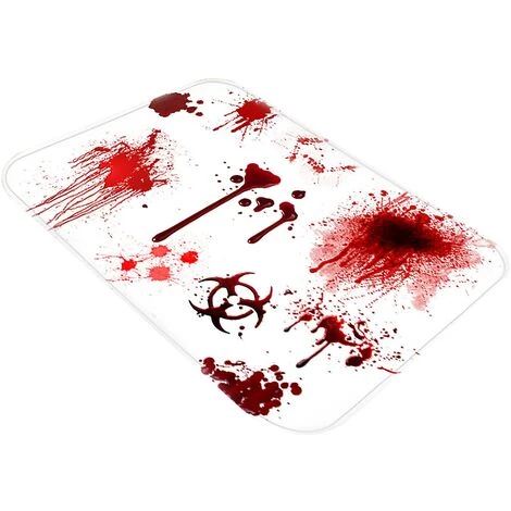 Fei Yu Halloween Scary Bloodstained Door Carpet Tapis De Porte De Salle De Bain Tapis De Sol 40x60cm 1 Fei Yu Halloween Scary Bloodstained Door Carpet Tapis De Porte De Salle De Bain Tapis De Sol 40x60cm