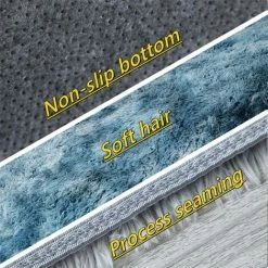 MINKUROW Tapis Moelleux Au Sol Fausse Fourrure Moelleux Tapis Gradient Décoratif Tapis De Sol Pour Chambre Salon Salle À Manger (Rose-Couleur Lotus, 80×160cm) 9 MINKUROW Tapis Moelleux Au Sol Fausse Fourrure Moelleux Tapis Gradient Décoratif Tapis De Sol Pour Chambre Salon Salle À Manger (Rose-Couleur Lotus, 80×160cm) -Tapis et paillasson Soldes 59790718 5