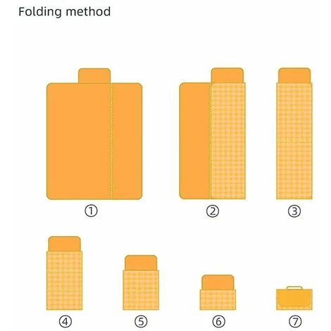 IRISFR Couverture Tapis De Pique-Nique, Imperméable Résistant à L'humidité Grand Format Pliable Pour Camping Voyage Plage Jardin Nappe (Pliable En Sac) -Jaune,150*200cm,Lilaris 5 IRISFR Couverture Tapis De Pique-Nique, Imperméable Résistant à L'humidité Grand Format Pliable Pour Camping Voyage Plage Jardin Nappe (Pliable En Sac) -Jaune,150*200cm,Lilaris – Image 5