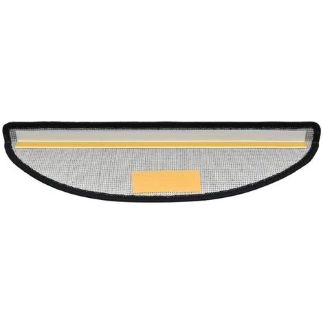 VidaXL Tapis D'escalier 10 Pcs 65x28 Cm Gris Foncé - Gris 5 VidaXL Tapis D'escalier 10 Pcs 65x28 Cm Gris Foncé - Gris – Image 5