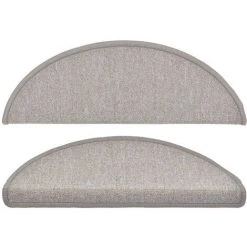 VidaXL Tapis D'escalier 10 Pcs 65x28 Cm Taupe - Taupe 8 VidaXL Tapis D'escalier 10 Pcs 65x28 Cm Taupe - Taupe -Tapis et paillasson Soldes 59817864 4