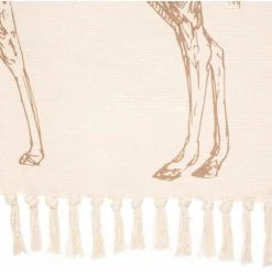 Tapis Enfant Girafe 100 X 150 Cm Atmosphera - Ecru - Ecru -Tapis et paillasson Soldes 59830286 3