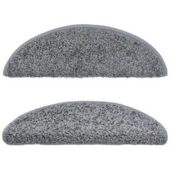 VidaXL Tapis D'escalier 5 Pcs 56x20 Cm Gris - Gris 8 VidaXL Tapis D'escalier 5 Pcs 56x20 Cm Gris - Gris -Tapis et paillasson Soldes 59906343 4