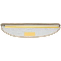 VidaXL Tapis D'escalier 5 Pcs 56x20 Cm Crème - Crème 9 VidaXL Tapis D'escalier 5 Pcs 56x20 Cm Crème - Crème -Tapis et paillasson Soldes 59906362 5