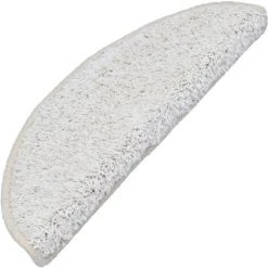 VidaXL Tapis D'escalier 5 Pcs 65x25 Cm Blanc - Blanc 7 VidaXL Tapis D'escalier 5 Pcs 65x25 Cm Blanc - Blanc -Tapis et paillasson Soldes 59906398 3