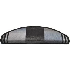 VidaXL Tapis D'escalier Autoadhésifs 5 Pcs 65x25 Cm Noir Et Gris - Noir 8 VidaXL Tapis D'escalier Autoadhésifs 5 Pcs 65x25 Cm Noir Et Gris - Noir -Tapis et paillasson Soldes 59906434 4