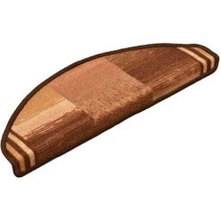 VidaXL Tapis D'escalier Autoadhésifs 5 Pcs 65x25 Cm Marron - Brun 7 VidaXL Tapis D'escalier Autoadhésifs 5 Pcs 65x25 Cm Marron - Brun -Tapis et paillasson Soldes 59906439 3