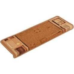 VidaXL Tapis D'escalier Autoadhésifs 10 Pcs 65x25 Cm Beige - Beige 7 VidaXL Tapis D'escalier Autoadhésifs 10 Pcs 65x25 Cm Beige - Beige -Tapis et paillasson Soldes 59906447 3