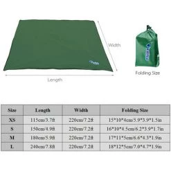 TANCYCO BLUEFILED Tapis De Plage étanche Tapis De Pique-nique Extérieur Couverture De Camping Multifonctionnel Tapis De Sol Mat,Vert Foncé,S 8 TANCYCO BLUEFILED Tapis De Plage étanche Tapis De Pique-nique Extérieur Couverture De Camping Multifonctionnel Tapis De Sol Mat,Vert Foncé,S -Tapis et paillasson Soldes 59952953 4