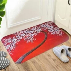 Tapis De Bain,Paillasson Antidérapant Imprimé Pour Porte D'entrée, Paillasson Rectangulaire Pour Chambre à Coucher Ou - Type C,40*60cm FUIENKO
